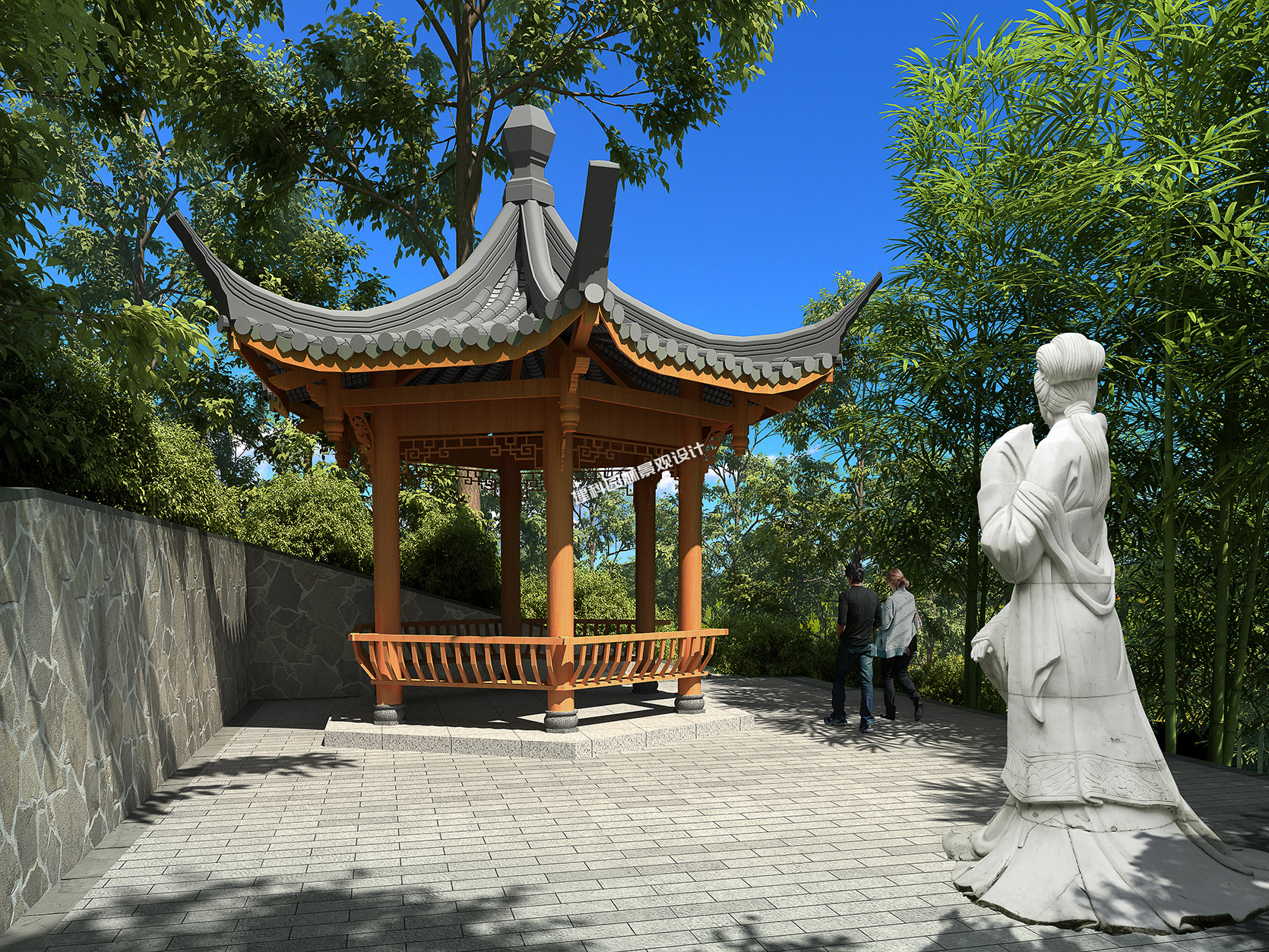 地域特色的園林景觀設(shè)計要注意景觀小品的設(shè)置