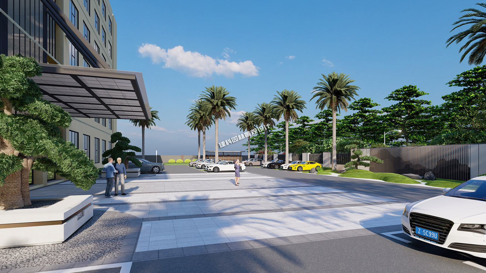 廠區(qū)景觀規(guī)劃設(shè)計的指導(dǎo)思想及設(shè)計特點