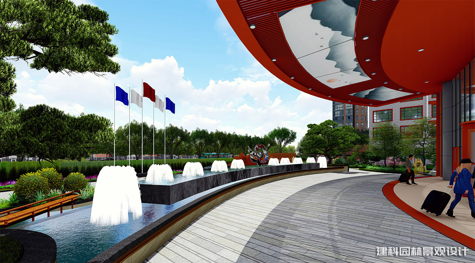 酒店建筑與景觀的融合設計