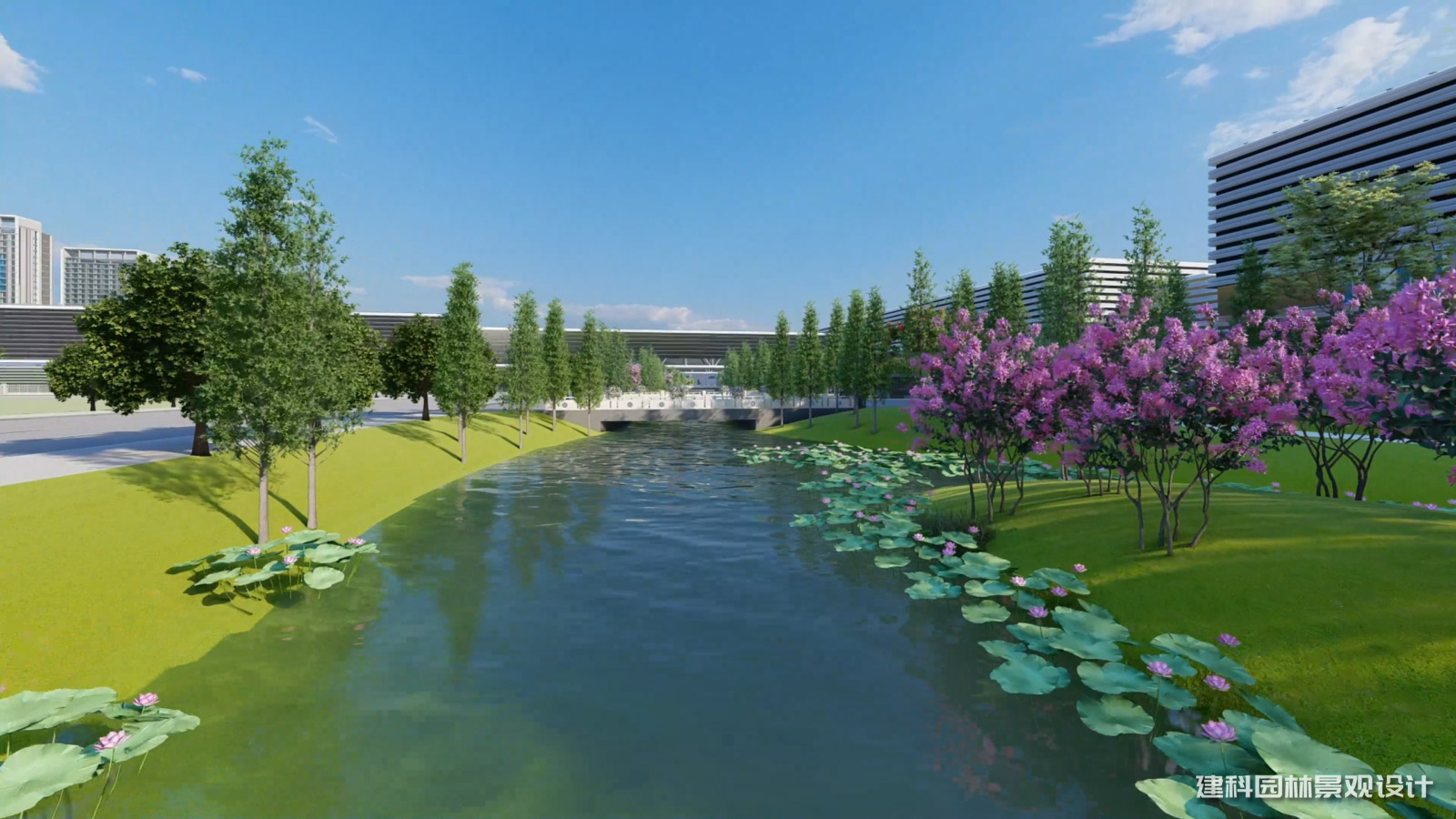 廠區(qū)景觀綠化設(shè)計(jì)是營(yíng)造綠色健康未來(lái)工廠的重要舉措