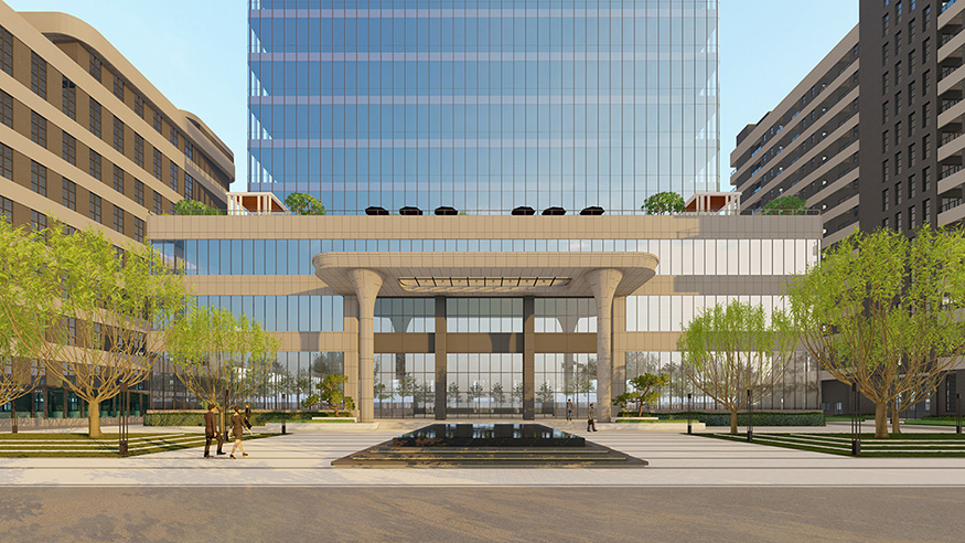 光學(xué)科技公司景觀設(shè)計(jì)