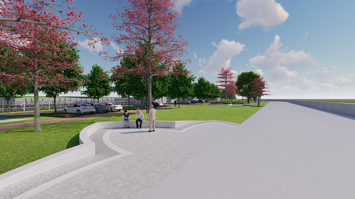 工業(yè)園沿江區(qū)域美化項目景觀設(shè)計案例7